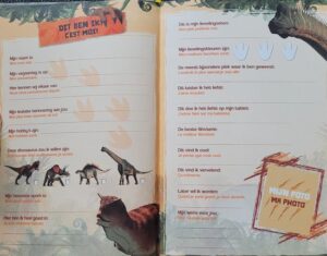 Vriendenboekje Dinorassic - Dinosaurussen vriendenboek - Afbeelding 2