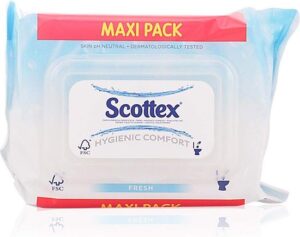 Scottex Scottex Papel Higiénico Húmedo Original 74 U - Afbeelding 2
