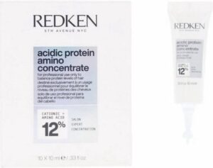 Redken - Acidic Bonding Concentrate - Protein Amino Concentrate - Voor-/nabehandeling voor beschadigd- of onhandelbaar haar - 10 x 10 ml