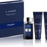 Rochas L'homme De Rochas Eau De Toilette Spray 100ml Set 3 Pieces 2020
