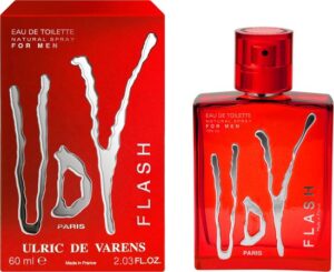 Ulric de Varens - UDV Flash - Geschenkset - Herenparfum 100ml & Deodorant 200ml - Afbeelding 2