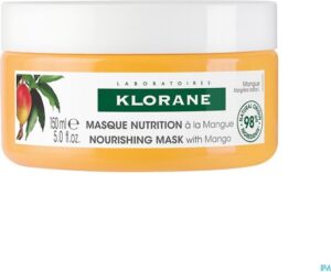 Nutrition Mask With Mango Butter By Klorane 150 Ml - Afbeelding 4