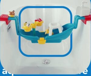 Step2 Nautical Rain Showers badset - Badspeelgoed incl. 3 drijvende karakterfiguren-krab, walrus, en pelikaan - Afbeelding 8