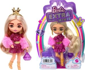 Barbie Extra Mini Barbiepop - Gouden Kroon - Afbeelding 2