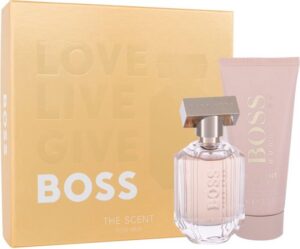 Boss The Scent For Her Eau De Parfum Spray 50ml Christmas Set 2022