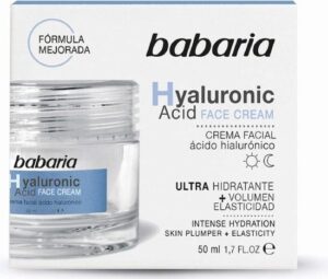 Babaria Hyaluronic Acid Crema Facial Ultrahidratante 50 Ml - Afbeelding 3