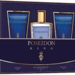 Parfumset voor Heren The King Poseidon EDT (3 pcs) (3 pcs)