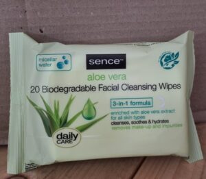 Sence Gezichtsreinigingsdoekjes Aloë Vera 20 stuks - Afbeelding 3