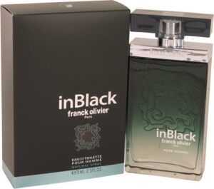 Franck Olivier In Black Eau De Toilette Spray 75 ml for Men