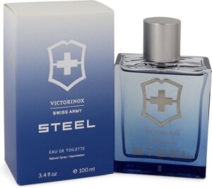 Herenparfum Victorinox EDT Steel 100 ml - Afbeelding 3
