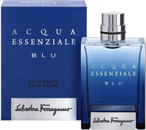 Salvatore Ferragamo Eau De Toilette Acqua Essenziale Blu 50 ml - Voor Mannen