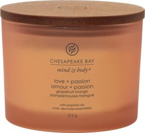 Chesapeake Bay Love & Passion - Grapefruit Mango 3-Wick Candle - Afbeelding 4