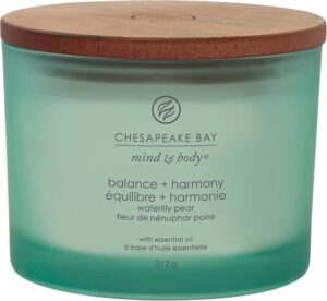 Chesapeake Bay Balance & Harmony - Waterlily Pear 3-Wick Candle - Afbeelding 4