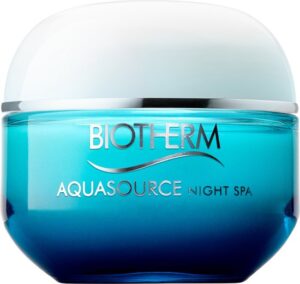 Biotherm Aquasource Night Spa Triple Spa Effect Night Balm Balsem Alle Huidtypen 50ml