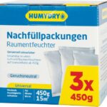 Humydry Moisture Wicking - Refills 3 X 450g