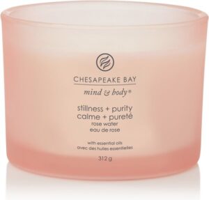 Chesapeake Bay Stillness & Purity - Rose Water 3-Wick Candle - Afbeelding 2