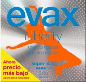 Super Maandverband met vleugels Evax Liberty Plus (10 uds)