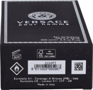 Versace Pour Homme 100 ml Eau de Toilette - Herenparfum - Afbeelding 4