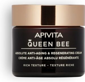 Apivita Dagcrème Face Care Queen Bee Absolute Anti-Aging & Regenerating Cream Rich - Afbeelding 3