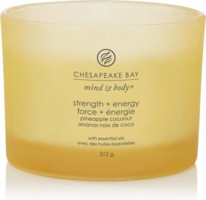 Chesapeake Bay Strength & Energy - Pineapple Coconut 3-Wick Candle - Afbeelding 2