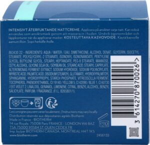 Biotherm Aquasource Night Spa Triple Spa Effect Night Balm Balsem Alle Huidtypen 50ml - Afbeelding 2