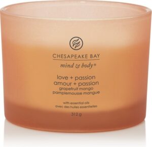 Chesapeake Bay Love & Passion - Grapefruit Mango 3-Wick Candle - Afbeelding 2
