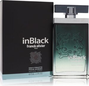 Franck Olivier In Black Eau De Toilette Spray 75 ml for Men - Afbeelding 2