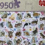 Jumbo katten Letz’s play Francien puzzel 950 stukjes