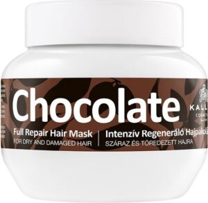 Herstellend Haar Masker Kallos Cosmetics Chocolate 275 ml - Afbeelding 2