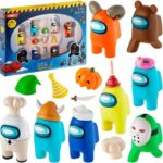 Among Us Crewmate 8-pack figuren - 1 willekeurige set - Spaar ze allemaal - Afbeelding 4