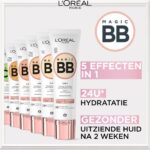L’Oréal Paris -L’Oréal Paris Magic BB Cream - VerzorgL’Oréal Paris Magic BB Cream - Verzorgende dagcrème en make-up in 1 Verrijkt met vitamine B5 en E - 02 Light - 30ml - Afbeelding 3