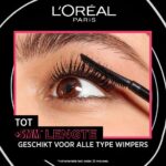 L’Oréal Paris Telescopic Lift Mascara – Zwart - Mascara voor lange, gelifte wimpers en volume – 9,9ML - Afbeelding 2