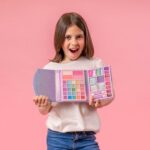 Unicorn kinder make up reisetui 17 x 12 cm kids beauty cadeau tip vakantie Martinelia schmink en verkleed accessoire - Afbeelding 4