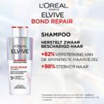 L'Oréal Paris Elvive Bond Repair Sulfaatvrije Shampoo - Beschadigd Haar - 200ml - Afbeelding 4