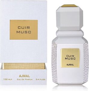 Ajmal Cuir Musc - 100 ml - eau de parfum spray - unisexparfum - Afbeelding 2