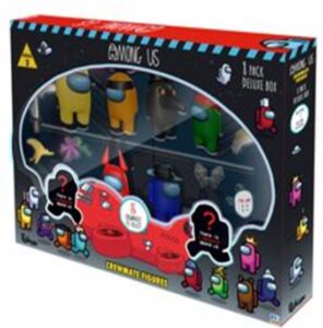 Among Us Crewmate 8-pack figuren - 1 willekeurige set - Spaar ze allemaal - Afbeelding 2
