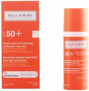 Anti Bruine vlekken Zonnebrandlotion Spf +50 Bella Aurora 3076 - Afbeelding 2