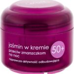 Ziaja - Jasmine Night Face Cream - Noční pleťový krém proti vráskám - 50ml