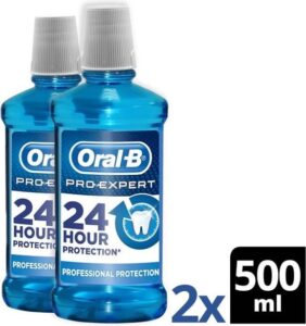 Oral-B Pro-Expert Mouthwash Professional Protection 500ml Set 2 Pieces
