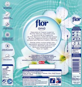 Flor Wasverzachter - Nenuco 1100ml / 50 wasbeurten - Afbeelding 4