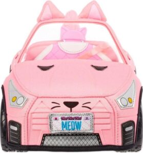 Na! Na! Na! Surprise Cabrio - Soft Plush Convertible Auto - Poppenvervoersmiddel - Afbeelding 2