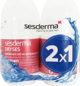 Deodorant Roller Sesderma Dryses Vrouw (2 x 75 ml)