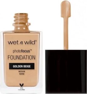 Wet n Wild - Photo Focus Foundation Fond De Teint - Makeup 30 ml Golden Beige - Afbeelding 3