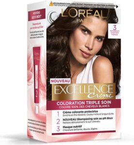 Permanente Kleur Excellence L'Oreal Make Up Donkerbruin - Afbeelding 2
