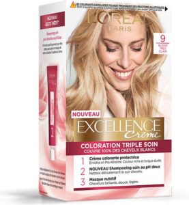 Permanente Kleur Excellence L'Oreal Expert Professionnel Light blonde - Afbeelding 2