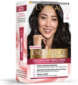 Permanente Kleur Excellence L'Oreal Expert Professionnel Zwart - Afbeelding 2