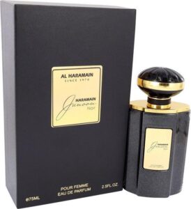 Al Haramain Junoon Noir eau de parfum spray 75 ml - Afbeelding 2