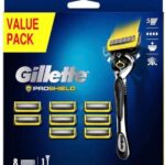 Gillette Fusion ProShield Scheermesjes - 8 Scheermesjes + Houder