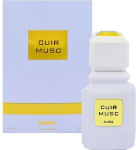 Ajmal Cuir Musc - 100 ml - eau de parfum spray - unisexparfum - Afbeelding 3