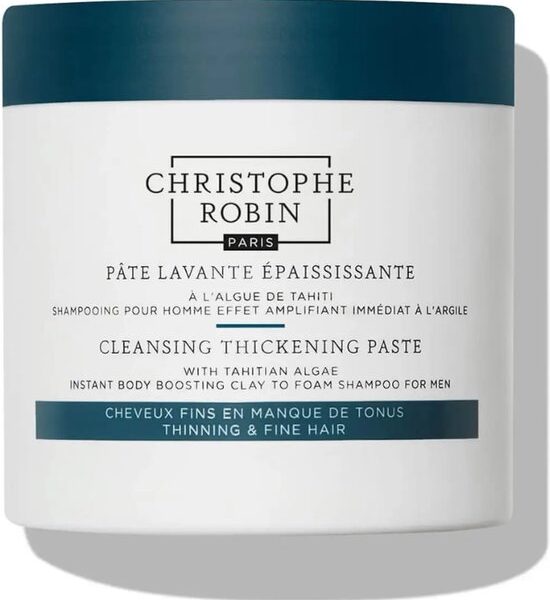 Christophe Robin Cleansing Thickening Paste With Tahitian Algae 250ml - vrouwen - Voor Dof haar/Droog haar/Fijn en slap haar/Verzwakt en breekbaar haar